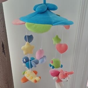 Crib Mobile Plush Baby Mobile with Soft Toys And Music